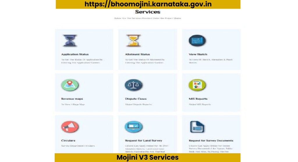 Mojini - Application status, Login, Sketch 1 Mojini V3 Services